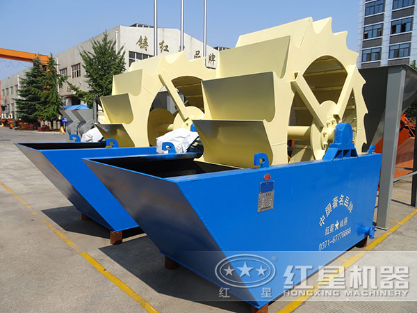 單葉輪式洗砂機(jī)，占地小，處理量小
